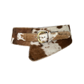 Savanna Cowhide Brown Belt