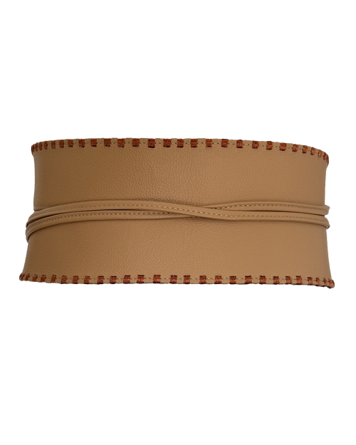 Amalfi Cream Belt
