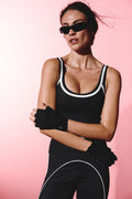 Black Ease Tank Top