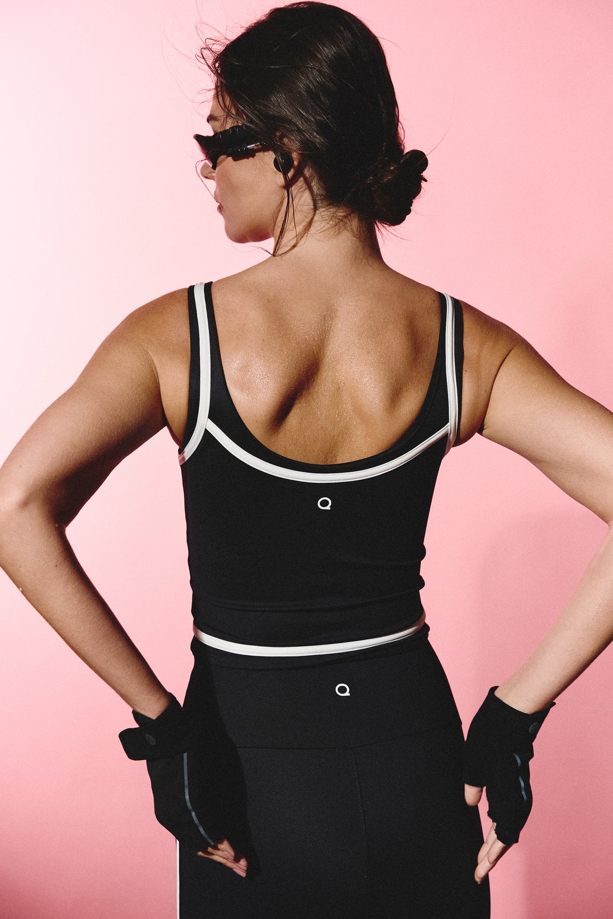 Black Ease Tank Top