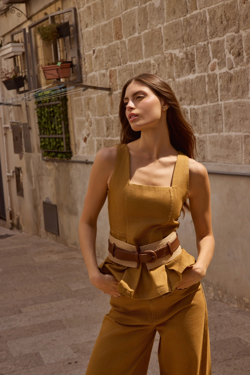 Ravello Belt Hazelnut